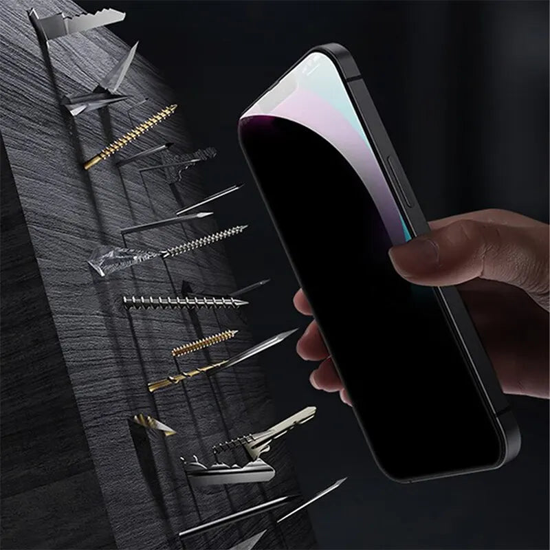 4PCS Privacy Screen Protector For iPhone 14 Pro Max 16 Pro Anti-Spy Glass For iPhone 13 15 12 11 Pro Max 13 Mini Tempered Glass Beauty World Shop