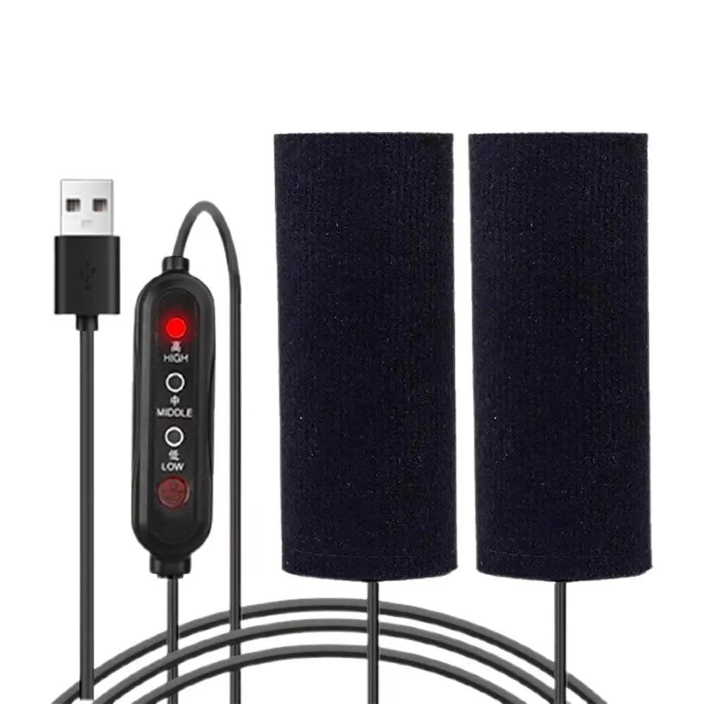 Motorcycle Heated Grips Handlebars USB Adjustable Insulated Handlebars Electric Scooter Bicycle Winter Warming Accessories Beauty Trend Shop