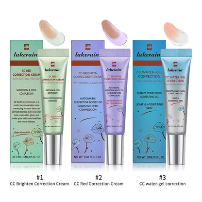 CC Cream Color Changing Liquid Foundation Centella Korean High Coverage Foundation Foundation Cream for Face Base Makeup Beauty World Shop
