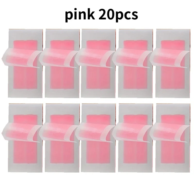Professional Warning Tapes For Summer Hair Removal, Double Face Cold Warning Paper For Legs, Body, Face,6 Sticks, 10/20 Sticks Beauty World Shop