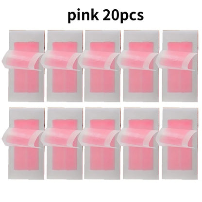 Professional Warning Tapes For Summer Hair Removal, Double Face Cold Warning Paper For Legs, Body, Face,6 Sticks, 10/20 Sticks Beauty World Shop