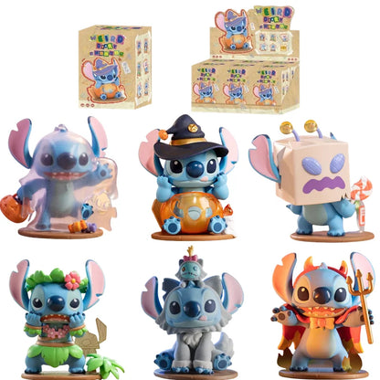 Stitch Weird Diary Series Anime Figures Creative Cute Doll Statue Model Mystery blind box Toys Children Birthday Gifts Beauty World Shop