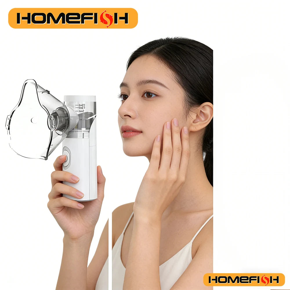 Compact portable facial steam sprayer, for skin care, nano mist sprayer, beauty water atomizer, humidifier Beauty World Shop