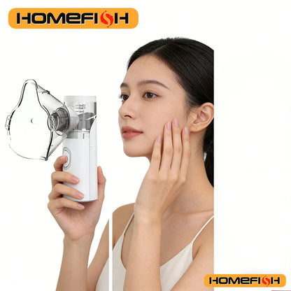 Compact portable facial steam sprayer, for skin care, nano mist sprayer, beauty water atomizer, humidifier Beauty World Shop