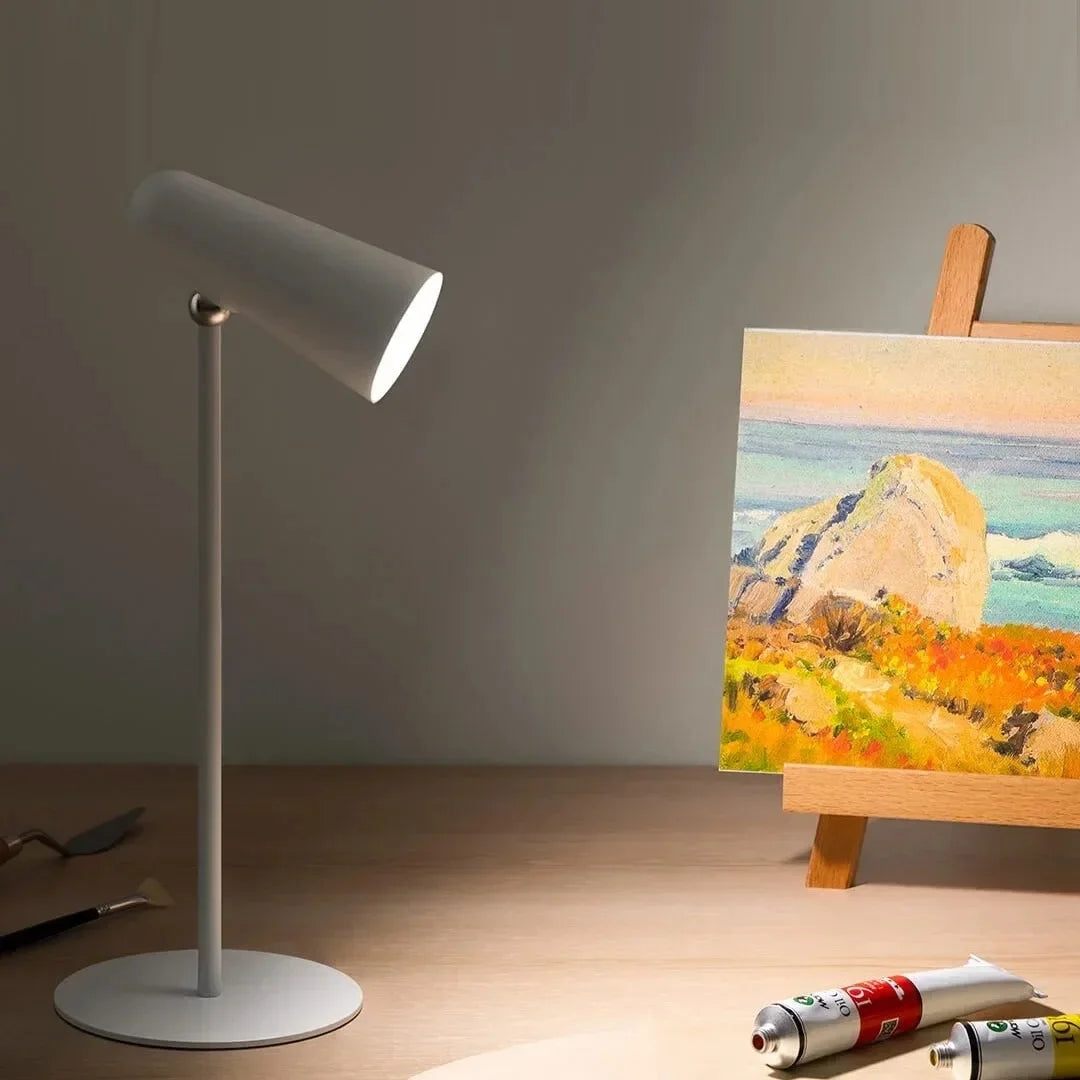 Mijia LED Desk Lamp Multifunctional Type-c Rechargeable Reading Lamp 3 In 1 Study Office Portable Bedside Night Light Beauty World Shop