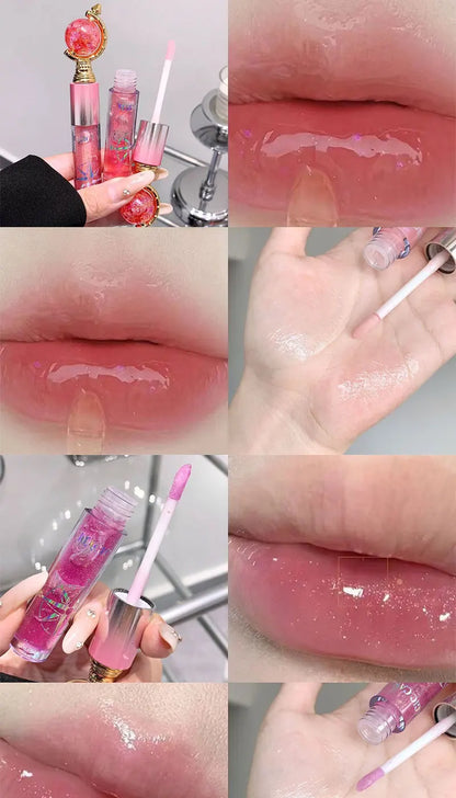 MAGIC CASA Shimmering Lip Gloss — Hydrating and Moisturizing, Mirror Finish, Plumping Glass-Like Lips Beauty Trend Shop