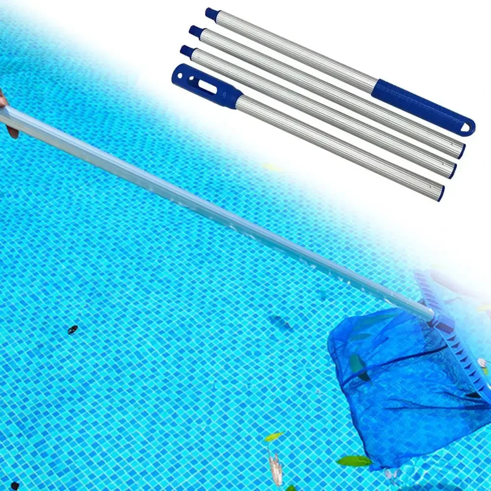 Telescopic Pool Cleaner Handle Rod Swimming Pool Cleaning Fishing Net Supplies Handheld Clean  Telescoping Pole Cleaning Tool Ad Beauty World Shop