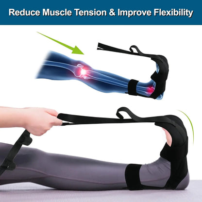 Yoga Stretching Bands Relieve Leg and Foot Tension, Yoga, Pilates, and Rehabilitation Training Leg and Foot Stretching Bands Beauty World Shop