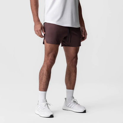 New Summer Men's Sports Shorts Quick Dry Breathable Beach Jogging Single Layer Breathable Shorts Training Basketball Apparel Gym