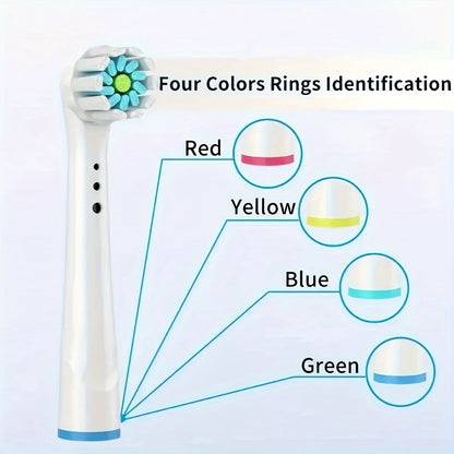 4/12/16/20 Pcs Replacement Toothbrush Heads Compatible with Oral-B Braun Professional Electric Toothbrush Heads Brush Heads Beauty World Shop