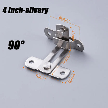 Sliding Barn Door Latch Sliding Right Angle Door Latch Door Bolt Wine Cooler Closet Window Door Latch Plug Baby Safety Latch Beauty World Shop