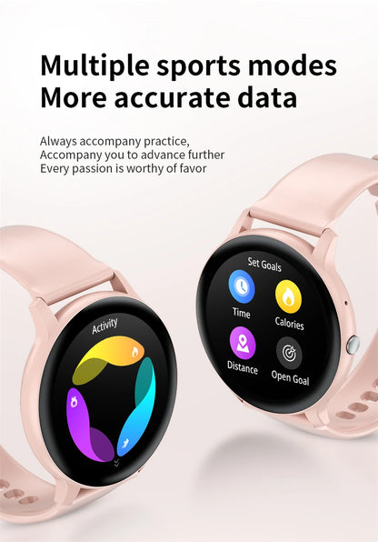 2025 New Smart Watch Women Men Bluetooth Call Sports Fitness Watches Heart Rate Health Monitor Smartwatch Ladies For Android iOS
