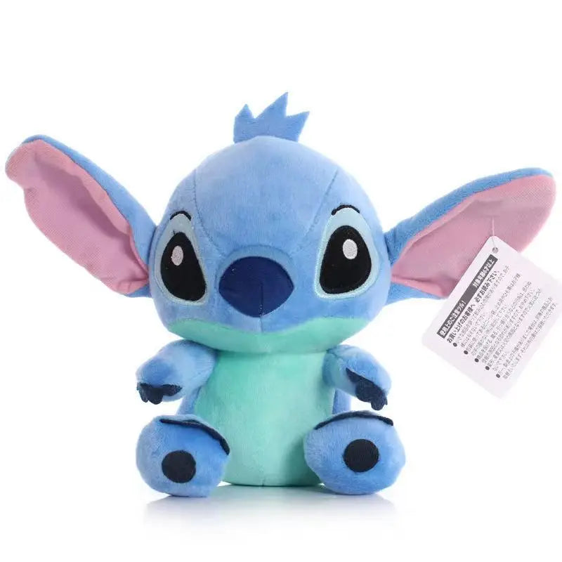 18cm Original Plush Stitch Baby Movie Cartoon Model Doll Children Action Figures Stuffed Toys Pendant Gifts Beauty Fashion