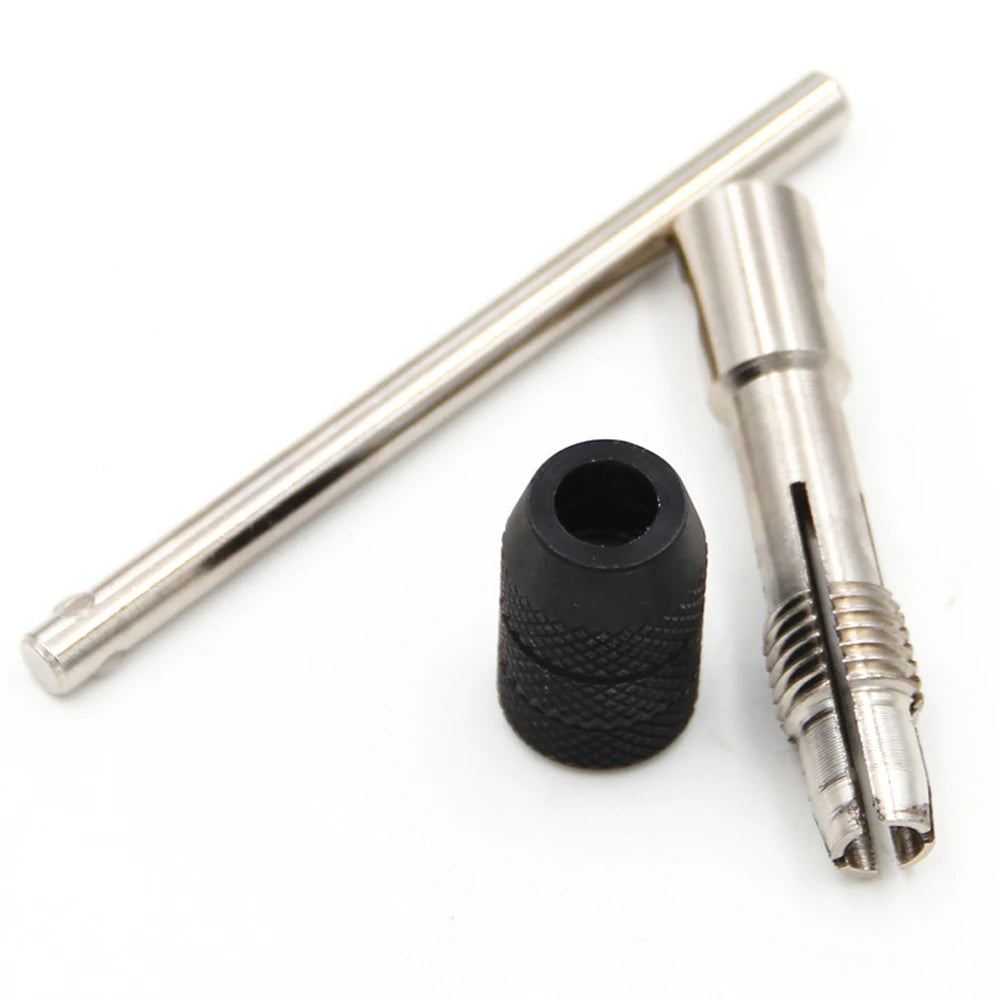 T-type 3mm to 6mm hand tap wrench thread tapping tool set hand wrench thread tapping M6 to M8 tool set Beauty World Shop