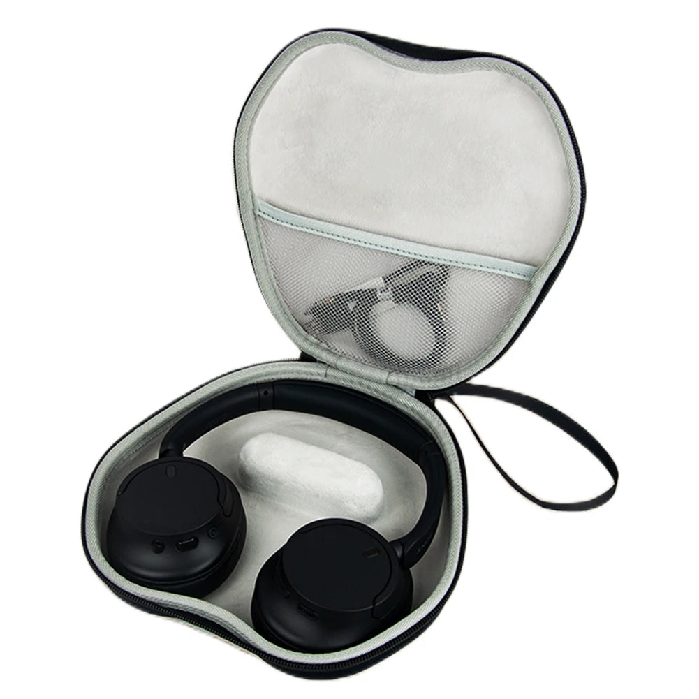 For Sony WH-CH720N WH-CH520 Wireless Headphones Case Hard EVA Case Bluetooth Headphone Carrying Bag Pouch Storage Bag Cover