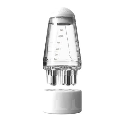 Scalp Applicator Hair Regrowth & Styling Solution Guide Comb Hexagon Head Oil Roller Ball Massage Comb Massage Relaxation Tools Beauty World Shop