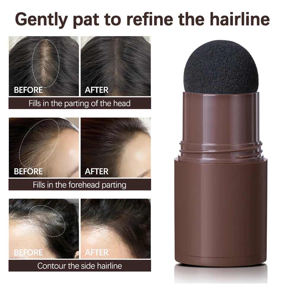 Waterproof Hairline & Root Concealer Pen – Instant Grey Coverage with Easy Blend Powder Stick for Normal Hair Beauty World Shop
