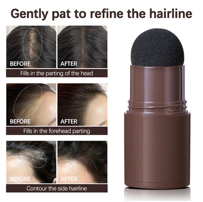 Waterproof Hairline & Root Concealer Pen – Instant Grey Coverage with Easy Blend Powder Stick for Normal Hair Beauty World Shop