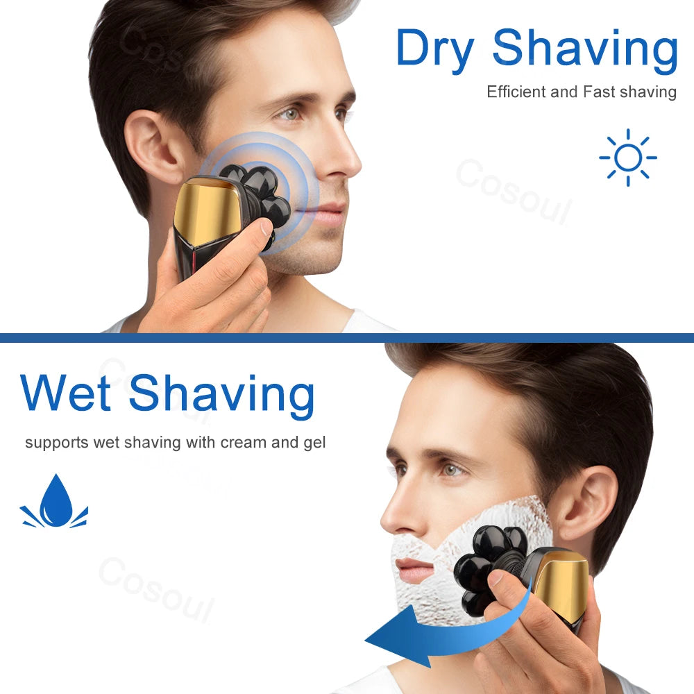 Cosoul Shaver for Men Electric Shaver Powerful Bald Head Shaver Beard Shaving Machine For Men Razor Husband Gift Boyfriend Beauty World Shop