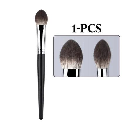 1/2Pcs Peach Heart Blusher Brush Powder Blush Cream Liquid Blush Makeup Brushes Flat Small Precise Blush Brush Makeup Tools Beauty World Shop