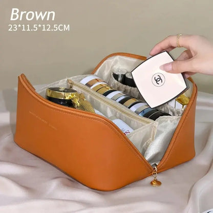 1/2Pcs Cosmetics Storage Kit Large Capacity Travel Toiletry Bag Makeup Bag Ins Advanced Sense Portable Cosmetic Storage Bag Beauty World Shop