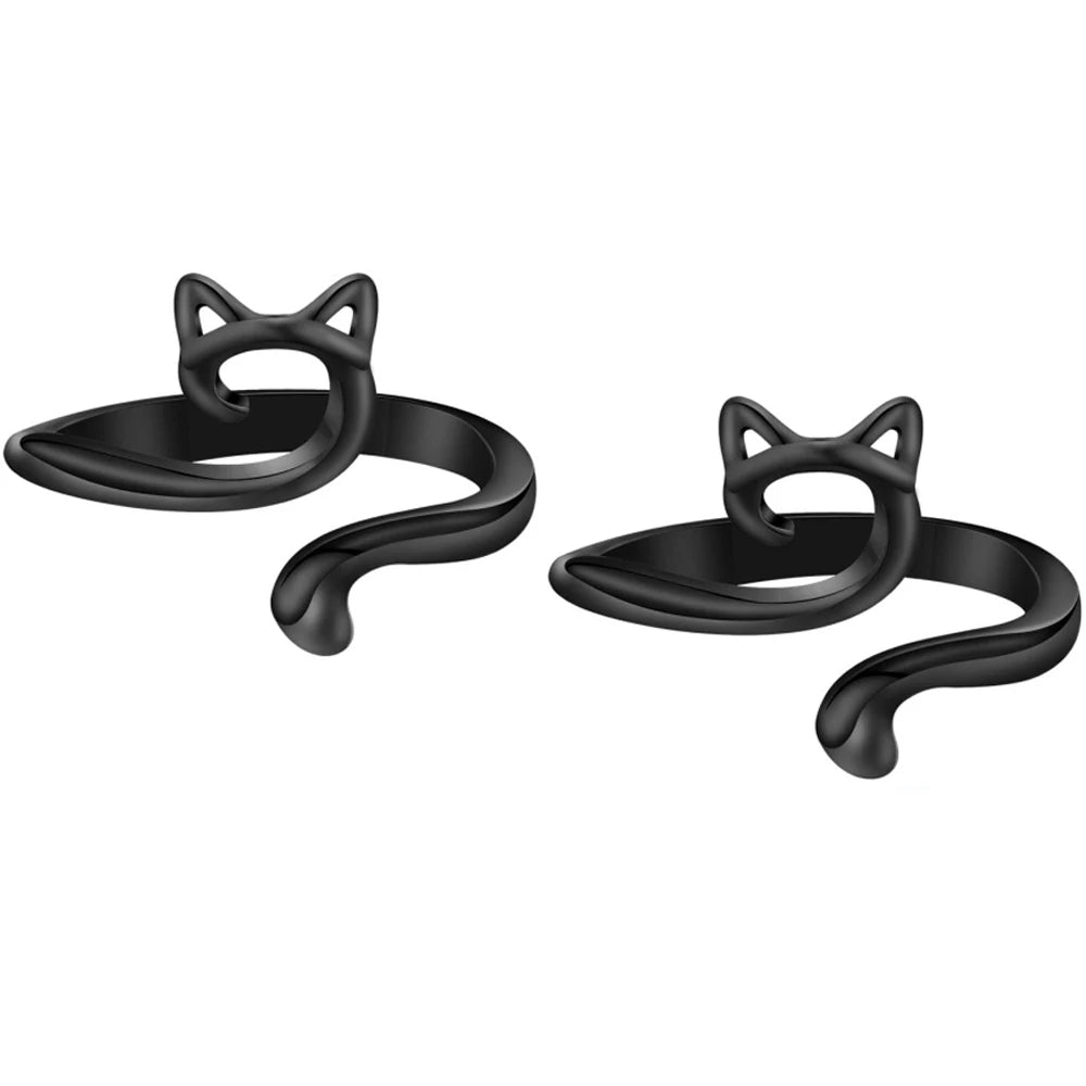 2pcs Adjustable Knitting Crochet Loop Ring Knittied Yarn Guide Finger Faster Holder Thimble Crocheters Thread Ring Sewing Tools Beauty World Shop