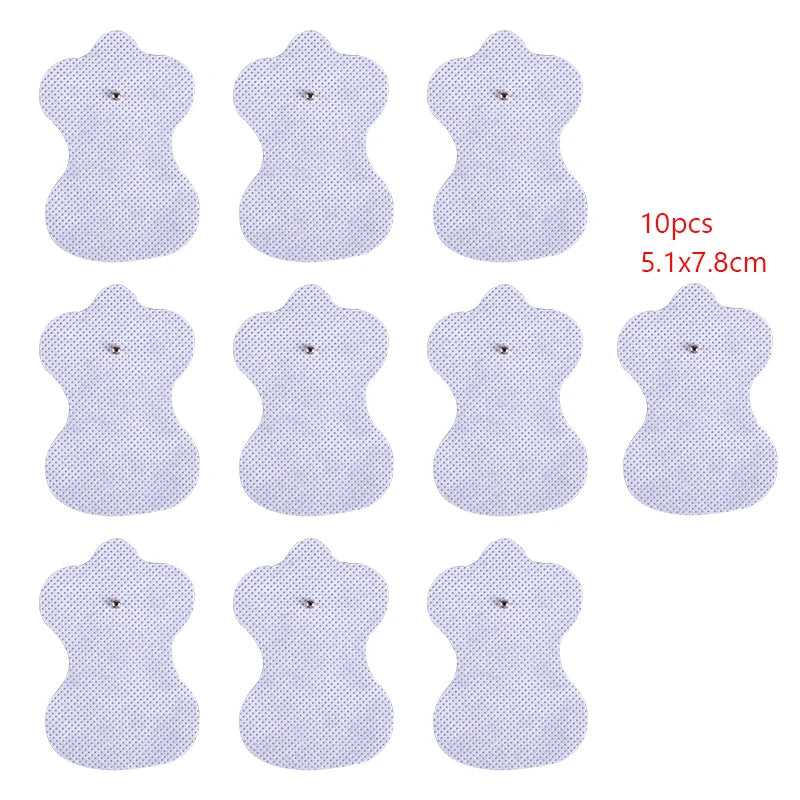 Reusable Self Adhesive Gel Electrode Pads for Tens Acupuncture Physiotherapy Digital Electrode Therapy Machine Pulse Stimulator Beauty World Shop