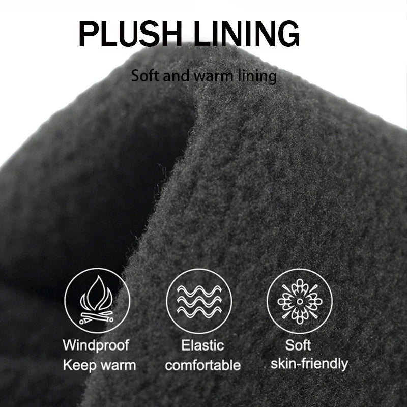 Winter Warm Gloves Touch Screen Windproof Cold-proof Cycling Gloves, Men's Women's Running, Hiking Skiing Gloves Beauty World Shop