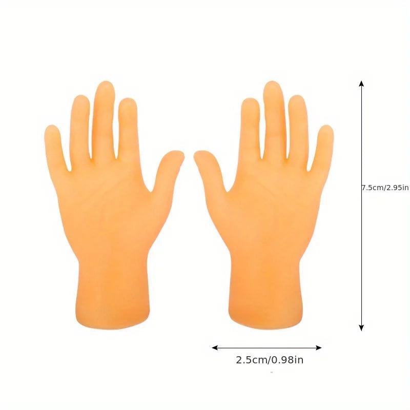 Cat fun toy Small gloves Cat finger Sleeve mini hand model silicone small gloves Cat massage tools Pet cat toy Halloween gift Beauty World Shop
