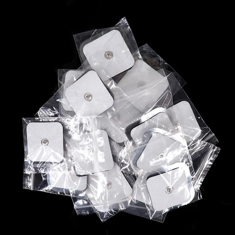 10/20PCS Electrode Pads Gel For Tens Acupuncture Massage Machine Slimming Pulse Ems Muscle Stimulator Massager Sticker Beauty World Shop