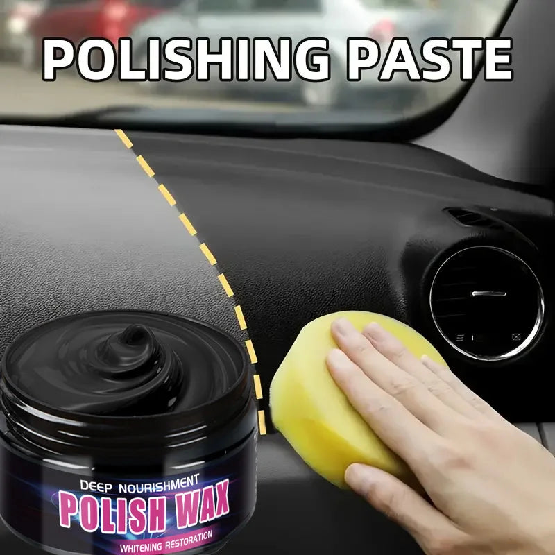 Universal Leather and Plastic Repair Polishing Wax - Automotive interior reconditioning cream Beauty World Shop