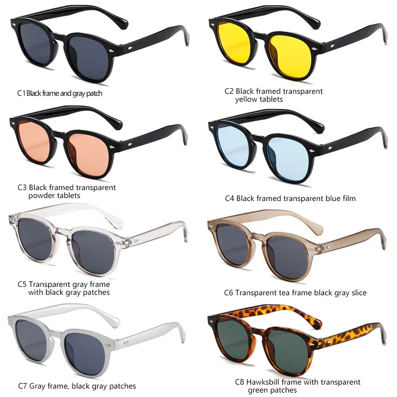 2024 New Vintage Rectangle Sunglasses Men Women Luxury Brand Designer Square Sun Glasses Fashion Men Sun Glasses Oculus UV400 Beauty World Shop