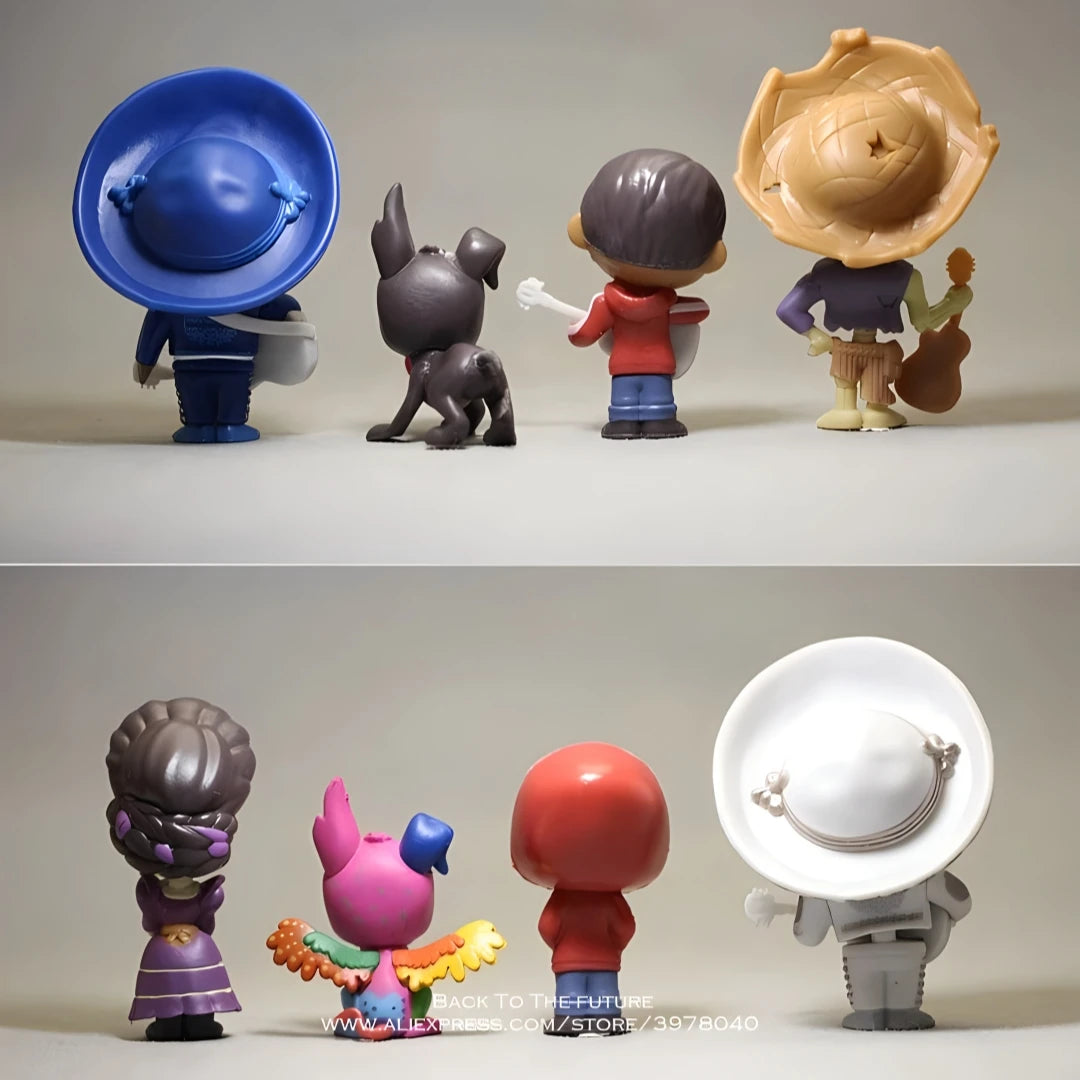 Disney Coco Movie 8pcs/set 6-9cm Action Figure Anime Mini Decoration Collection Figurine Toys Model For Children Gift Beauty World Shop