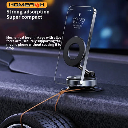 HOMEFISH K007 Magnetic Phone Holder｜Three-axis Rotation For Free Adjustment｜A Convenient Choice For Multiple Scenarios. Beauty World Shop