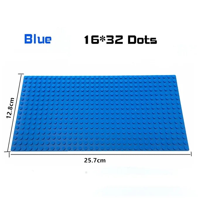 32x32x16x16 Dots Classic Base Plates MOC DIY Plastic Bricks Baseplates City Dimensions Building Blocks Figures Construction Toys Beauty World Shop
