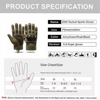 Men's and Women's Outdoor Mountaineering Hiking Wear-resistant Gloves Cycling Fitness Protective Gloves Beauty World Shop