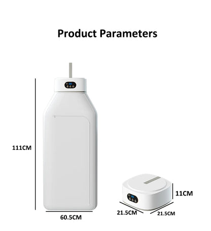 Portable Clothes Dryer Folded Electric Clothing Dryer Multifunctional Intelligent Timed Warm Laundry Dryer with Remote Control