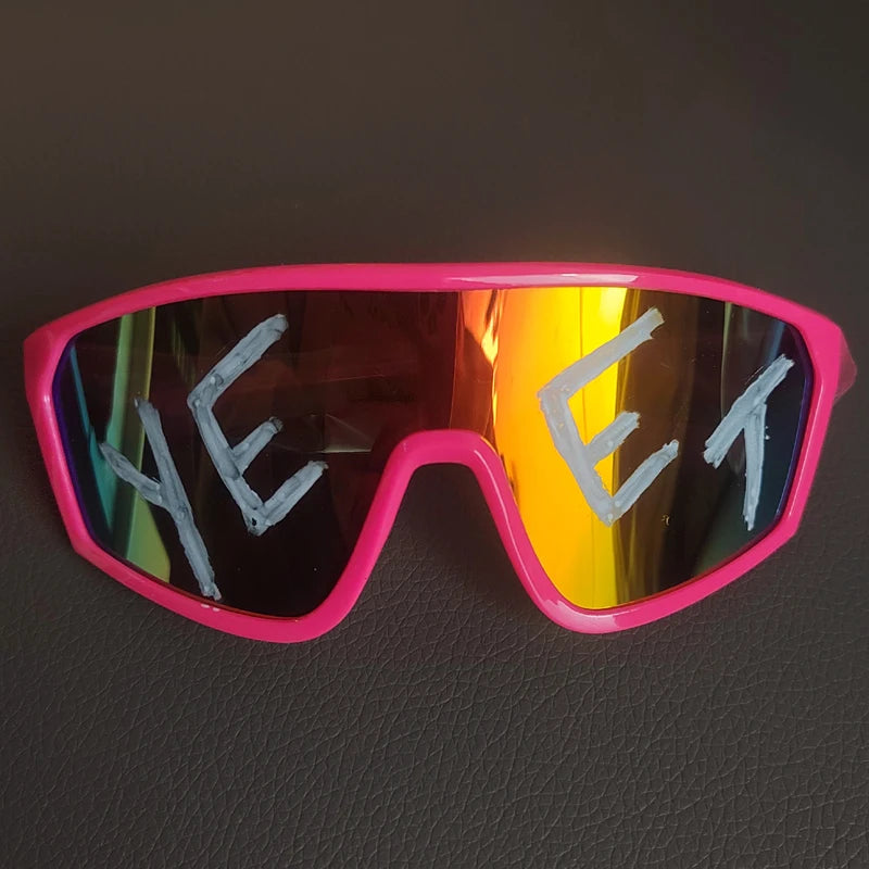 Jey Uso YEET Sunglasses Sports Shades MAIN EVENT Blue Glasses Bloodline USOS RARE Colors Motorcycle Glasses Beauty World Shop