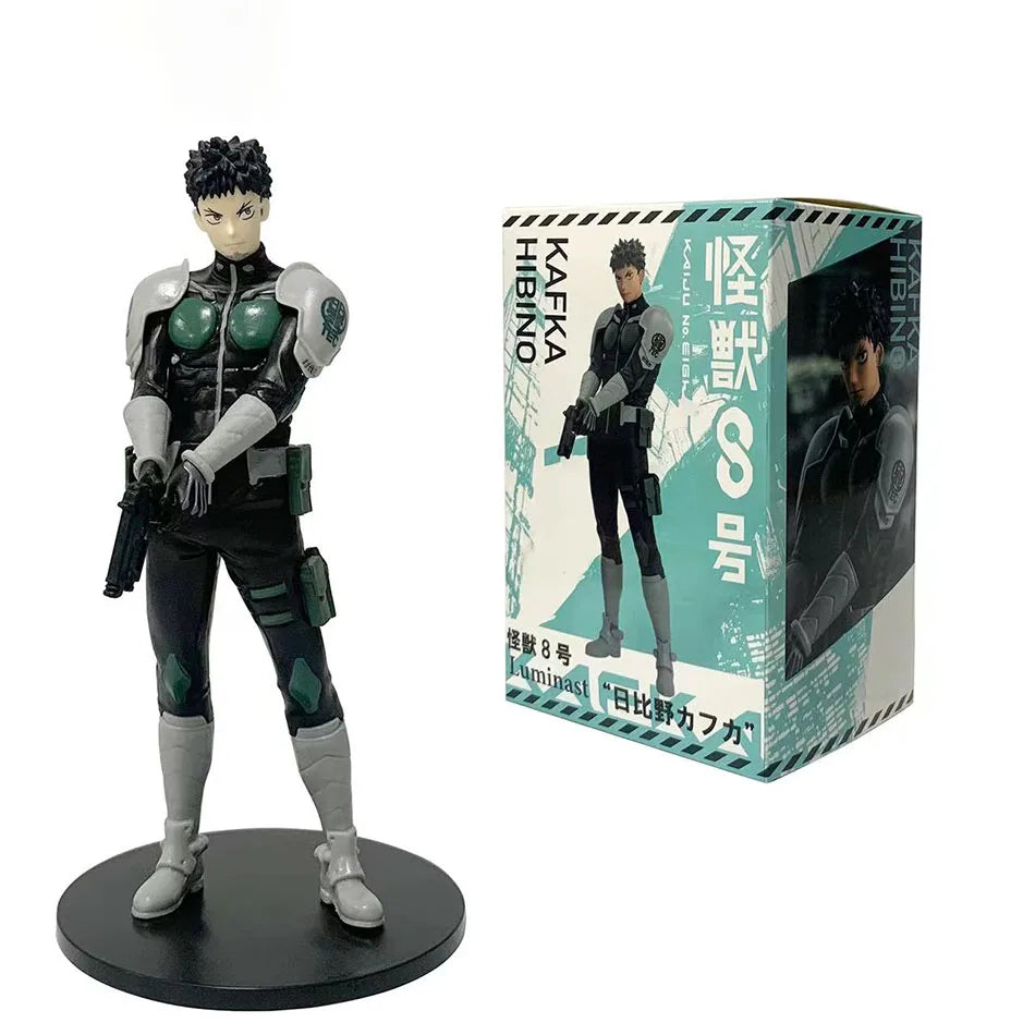 Hot 21cm Kaiju Number Eight Figure Kafka Hibino Stands Monster Form No. 8 Anime Decoration Model Ornaments Beauty World Shop