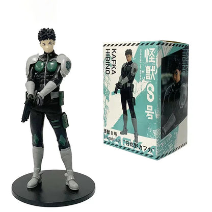 Hot 21cm Kaiju Number Eight Figure Kafka Hibino Stands Monster Form No. 8 Anime Decoration Model Ornaments Beauty World Shop