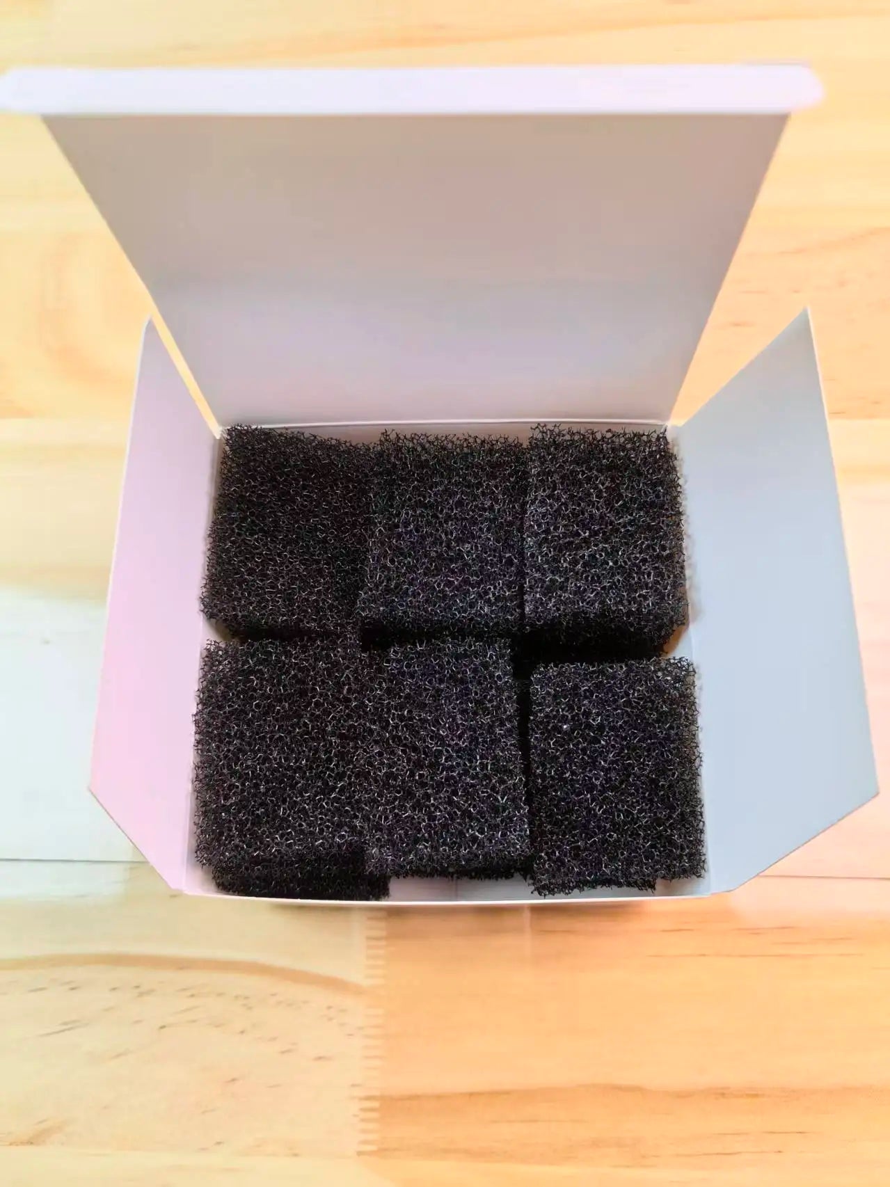 12 Pack Cat Water Fountain Sponge Filters, Replacement Foam Filters for 67oz/2L Pet Fountain 65oz/1.85L Dog Drinking Fountain