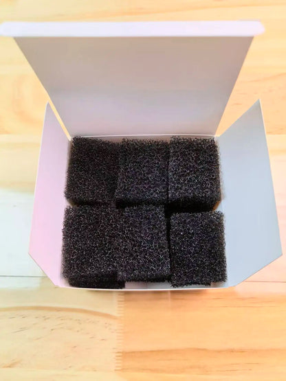 12 Pack Cat Water Fountain Sponge Filters, Replacement Foam Filters for 67oz/2L Pet Fountain 65oz/1.85L Dog Drinking Fountain