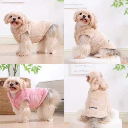 Winter Pet Puppy Hoodie Sweater For Small Medium Dogs Cats Warm Fleece Dog Clothes Coat Yorkshire Chihuahua Jacket Pug Costume Beauty World Shop