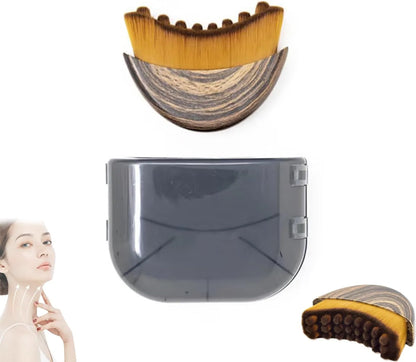 New Lymphatic Contour Face Brush with Gua Sha - Eye & Neck Care Tool for Facial Sculpting Beauty World Shop