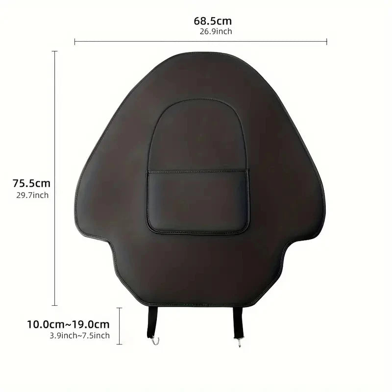 Car Seat Back Protective Mat For Tesla Model 3 / Y Full Seat Anti Kick Pad Leather Anti Scratch Protector Mats Car Accessories Beauty World Shop