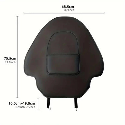 Car Seat Back Protective Mat For Tesla Model 3 / Y Full Seat Anti Kick Pad Leather Anti Scratch Protector Mats Car Accessories Beauty World Shop