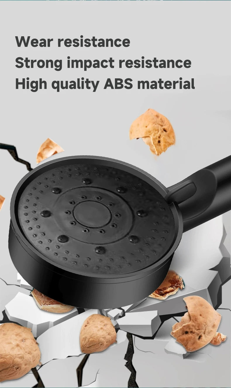 5 Modes Pressure Boost Shower Head Multifunction Adjustable Large Water Shower Nozzle Massage Bathroom Accessory Beauty World Shop