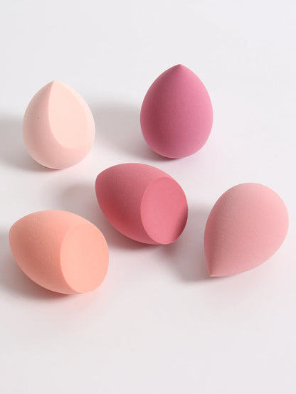 5 Bags of Beauty Eggs Makeup Sponge (Beauty Egg), Foundation Make-Up Mixed Beauty Sponge, Flawless Liquid, Cream and Powder, Mu Beauty World Shop