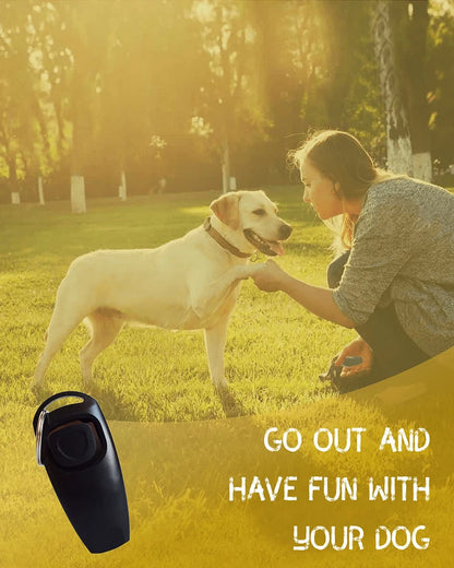 Professional Dog Whistle Training Effectively Stop Barking Hunting High-Frequency Pitch Recall-Dog Clicker Pet Obedience