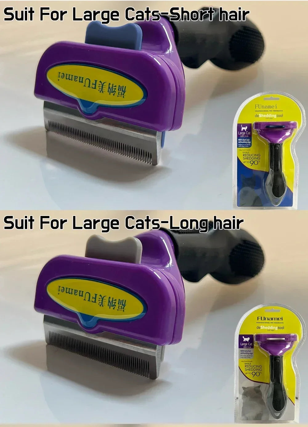 Cat Hair Removal Comb Cat Brush Pet Grooming Brush Dog Comb Cat Hair Massage Comb Cat Hair Remover Cleaning Grooming Cat Combs Beauty World Shop